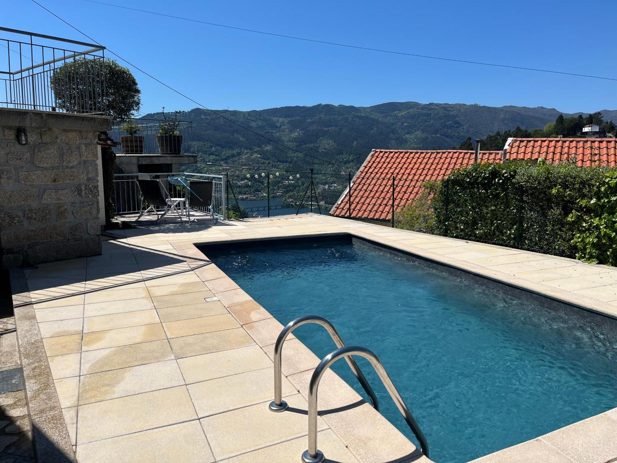 Casa Da Lage - T1 Com Piscina Privada - Geres Exterior foto